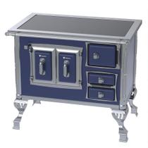 Fogao a Lenha Venax GII n 1 Sec XVIII Premium Azul
