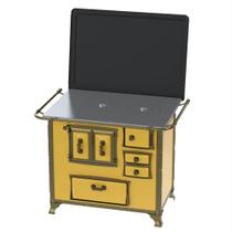 Fogao a Lenha Venax GII n 2 Renaissance Amarelo Fogao a Lenha Venax GII n 2 Renaissance Amarelo