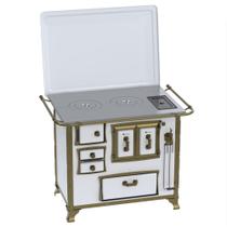 Fogao a Lenha Venax GII n 2 Renaissance Branco Cald Fogao a Lenha Venax GII n 2 Renaissance Branco Cald