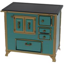 Fogao a Lenha Venax GII n 2 Renaissance Premium Turquesa