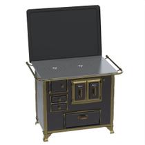 Fogao a Lenha Venax GII n 2 Renaissance Preto Fogao a Lenha Venax GII n 2 Renaissance Preto