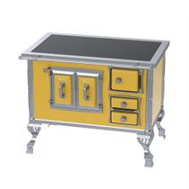 Fogao a Lenha Venax GII n 2 Sec XVIII Premium Amarelo