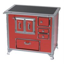 Fogao a Lenha Venax GII n 2 Sec XVIII Premium Vermelho Gab