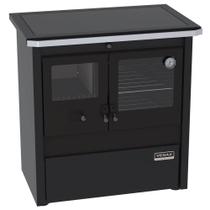 Fogão A Lenha Venax N.02 Gabinete Le Corbusier Dupla Combustão Preto 30631 Fogão A Lenha Venax N.02 Gabinete Le Corbusier Dupla Combustão Preto 30631