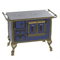 Fogao a Lenha Venax n 1 Colonial Azul Fogao a Lenha Venax n 1 Colonial Azul