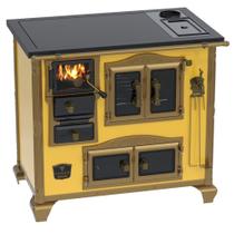 Fogao a Lenha Venax n 2 Imperador Premium Caldeira Amarelo Fogao a Lenha Venax n 2 Imperador Premium Caldeira Amarelo