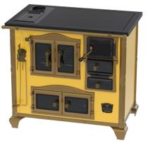 Fogao a Lenha Venax n 2 Imperador Premium Caldeira Amarelo