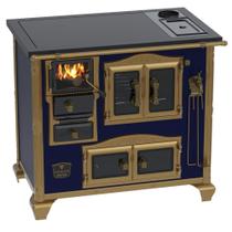 Fogao a Lenha Venax n 2 Imperador Premium Caldeira Azul Fogao a Lenha Venax n 2 Imperador Premium Caldeira Azul