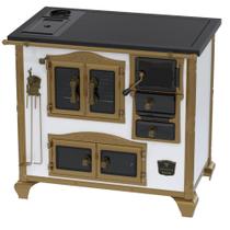 Fogao a Lenha Venax n 2 Imperador Premium Caldeira Branco Fogao a Lenha Venax n 2 Imperador Premium Caldeira Branco