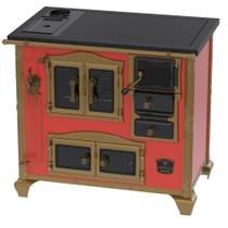 Fogao a Lenha Venax n 2 Imperador Premium Caldeira Vermelho