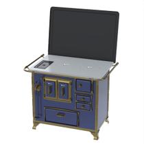 Fogao a Lenha Venax n 2 Renaissance Chapa de Aluminio Azul Cald