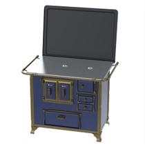 Fogao a Lenha Venax n 2 Renaissance Chapa de Aluminio Azul Fogao a Lenha Venax n 2 Renaissance Chapa de Aluminio Azul