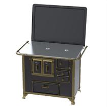 Fogao a Lenha Venax n 2 Renaissance Chapa de Aluminio Preto Fogao a Lenha Venax n 2 Renaissance Chapa de Aluminio Preto