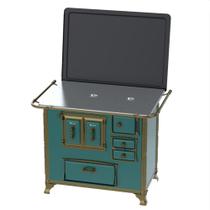Fogao a Lenha Venax n 2 Renaissance Chapa de Aluminio Turquesa Fogao a Lenha Venax n 2 Renaissance Chapa de Aluminio Turquesa