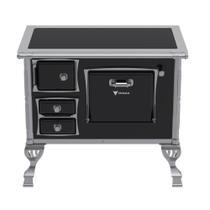 Fogão a Lenha Venax N1 Saída Direita 34977 Premium Chapa em Vitrocerâmico Sem Tampa Fogão a Lenha Venax N1 Saída Direita 34977 Premium Chapa em Vitrocerâmico Sem Tampa