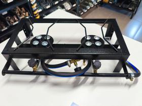 Fogão alta pressão 02 bocas