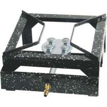 Fogão alta pressão 1 boca esmaltado com mangueira suportel