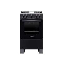Fogão Atlas 4 Bocas Mesa de Inox Coliseum Plus Preto Fogão Atlas 4 Bocas Mesa de Inox Coliseum Plus Preto