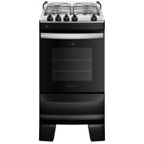 Fogão Atlas Agile Up Inox 4Q Bocas - Preto Pratikza