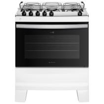 Fogão Atlas Agile Up Inox 5Q Bocas - Branco Pratikza