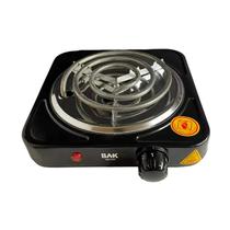 Fogão Bak Fogareiro Elétrico Portátil Espiral Boca Compacto 1000W Cooktop 140mm