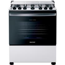 Fogão Brastemp 6 Bocas Branco Com Botões Removíveis E Exclusivo Aro Protetor - Bfs6ncbuna Fogão Brastemp 6 Bocas Branco Com Botões Removíveis E Exclusivo Aro Protetor - Bfs6ncbuna