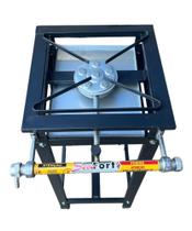 Fogão Caulim ECO 1 Boca Industrial Alta Pressão Profissional