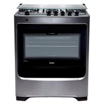 Fogão Consul 5 Bocas CFS5NAR - Botões Removíveis, Mesa de Inox, Acendimento Automático, Inox, Bivolt Fogão Consul 5 Bocas CFS5NAR - Botões Removíveis, Mesa de Inox, Acendimento Automático, Inox, Bivolt