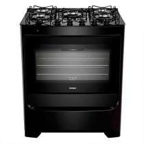 Fogão Consul 5 Bocas CFS5VBE Preto com Mesa de Vidro
