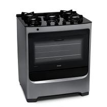 Fogão Consul 5 Bocas Com Mesa De Vidro e Trempe De ferro fundido Inox CFS5VAR Bivolt Fogão Consul 5 Bocas Com Mesa De Vidro e Trempe De ferro fundido Inox CFS5VAR Bivolt