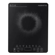 Fogão Cooktop 1 Boca Agratto ACKI01I Indução Portátil Painel Touch Preto