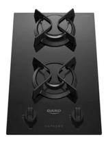 Fogão Cooktop 2 Bocas À Gás Dako Supreme Com Mesa de Vidro Temperado