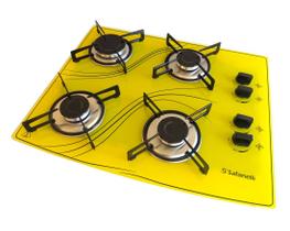 Fogão Cooktop 4 Bocas 4Q Lines Safanelli Várias Cores