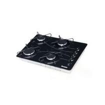 Fogão Cooktop 4 Bocas Braslar Preto Bivolt