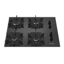 Fogão Cooktop 4 Bocas Mueller Super automático Preto Bivolt - MUELLER FOGOES Fogão Cooktop 4 Bocas Mueller Super automático Preto Bivolt - MUELLER FOGOES