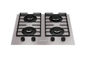 Fogão Cooktop 4 Bocas Ultra Chama MCG4BL Grade Dupla Mesa de Alumínio Mueller Fogão Cooktop 4 Bocas Ultra Chama MCG4BL Grade Dupla Mesa de Alumínio Mueller