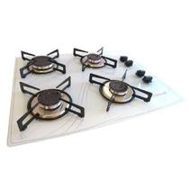 Fogão Cooktop 4Q Branco Safanelli Bivolt