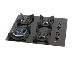 Fogão Cooktop 4Q TC Gás infinity Preto Fischer