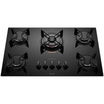 Fogão Cooktop 5 bocas Atlas U Top Superautomático Vidro Temperado