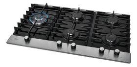 Fogão Cooktop 5 Bocas Platinium A Gás Tripla Chama Fischer Preto Fogão Cooktop 5 Bocas Platinium A Gás Tripla Chama Fischer Preto