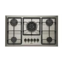 Fogão Cooktop 5 Bocas Tc Infinity Gás Mesa Inox - Fischer 5 Bocas