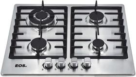 Fogão Cooktop a Gás 4 Bocas EOS Inox ECG04 Bivolt Fogão Cooktop a Gás 4 Bocas EOS Inox ECG04 Bivolt