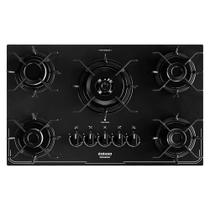 Fogão Cooktop a Gás 5 Bocas Itatiaia Itamaster - Tripla Chama, Preto