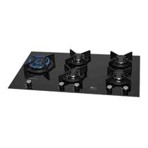 Fogão Cooktop a Gás 5 Bocas Mesa Vidro Bivolt Fischer Fogão Cooktop a Gás 5 Bocas Mesa Vidro Bivolt Fischer