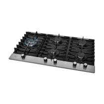 Fogão Cooktop a Gás Fischer 5Q Platinium Mesa Vidro Bivolt