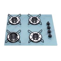 Fogão Cooktop Arrame 4bocas Ultra Chama 127/220v Marm. Verde - Chamalar