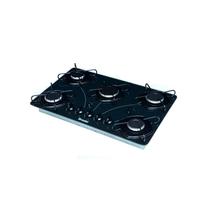 Fogão Cooktop Braslar 5 Bocas Preto Bivolt Fogão Cooktop Braslar 5 Bocas Preto Bivolt