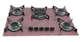 Fogão Cooktop Chamalar Premium 5 Bocas Tripla Chama Bivolt XP