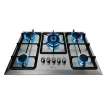 Fogão Cooktop De Embutir 5 Bocas A Gás Tripla Chama Fischer Fogão Cooktop De Embutir 5 Bocas A Gás Tripla Chama Fischer