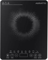 Fogão Cooktop de Indução 1 Boca Agratto Acki01i - com Controle de Temperatura, Preto, 110v